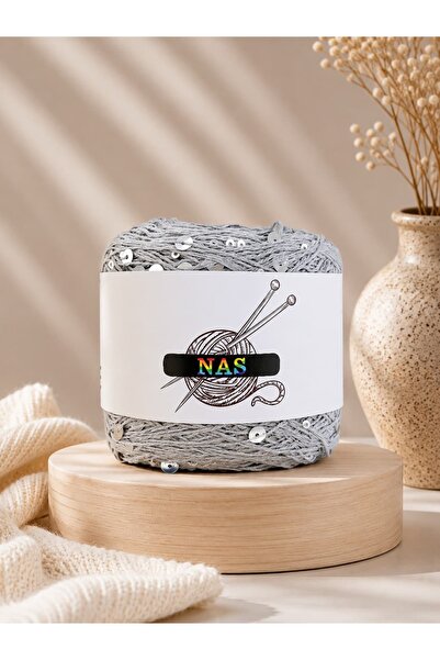 Nas SHİNE 100gr İri Pullu El Örgü Ipliği