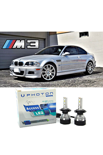 Photon Bmw E46 Led Xenon Kısa Far Ampulü H7 Access Yeni Seri Beyaz