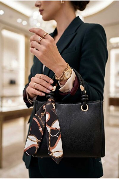 MİYA Women's Small Size Handbag with Shawl Detail, Crossbody and Shoulder Bag