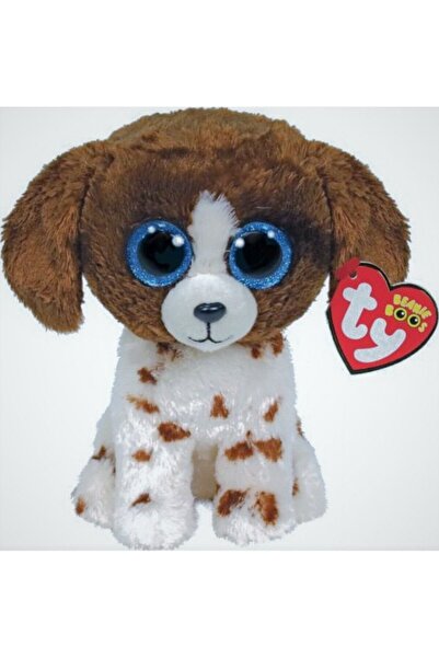 TY Beanie Boos Λούτρινο Αφράτο Σκυλάκι Καφέ-Λευκό Στικτό 15 εκ. (1607-36249)