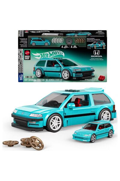 mattel Hot Wheels Σειρά Ταχύτητας Προσαρμοσμένο '90 Honda Civic EF (JHF62)