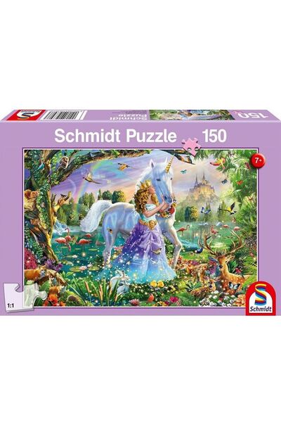 Schmidt Παζλ 150 Πριγκίπισσα Μονόκερος Και Κάστρο (300872)