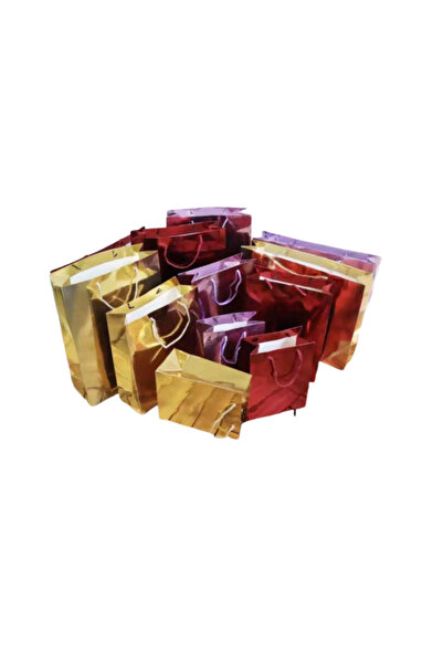 Tradesor Σετ σακούλες δώρου - 12pcs - 21.5*7.5*18cm - 111725