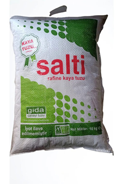 Salti İyotsuz Ince Öğütülmüş Çankırı Kaya Tuzu 10 Kg