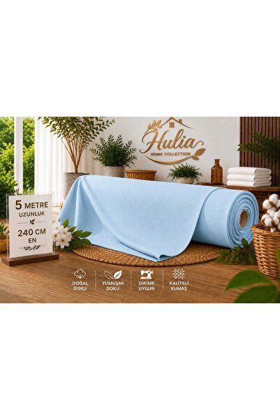 hulia home 5 Metre Ranforce Kumaş Nevresimlik-Çarşaflık-Yastıklık-Çantalık-pe...