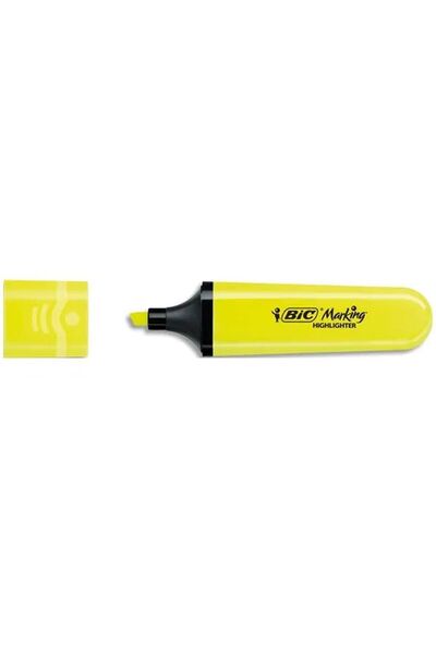 Bic Υπογραμμιστής B12 Κίτρινο Νέον (517962)