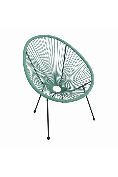 MESTERINO Scaun terasa JFC038-G 72x74x86 cm, structura din otel, sezut din ra...