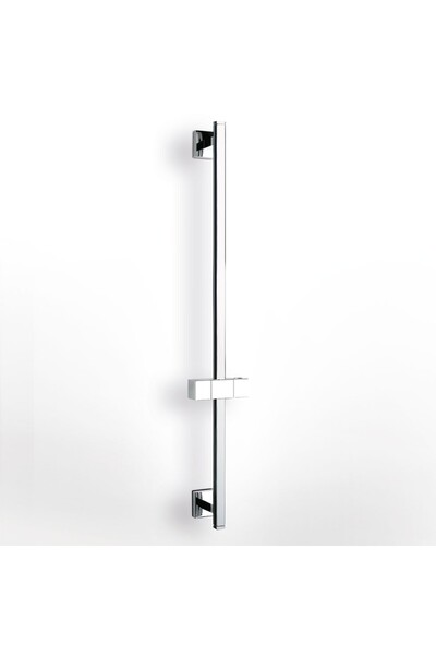 Almar Flute E087008 Chrome Βέργα Ντους 70 εκ. με Βάση Τηλεφώνου Μεταβλητού Ύψους