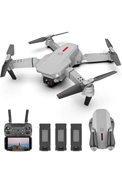 Generic LS-E525 WiFi FPV 4K Dual Camera Drone, 3 Batteries, Headless Mode, Al...