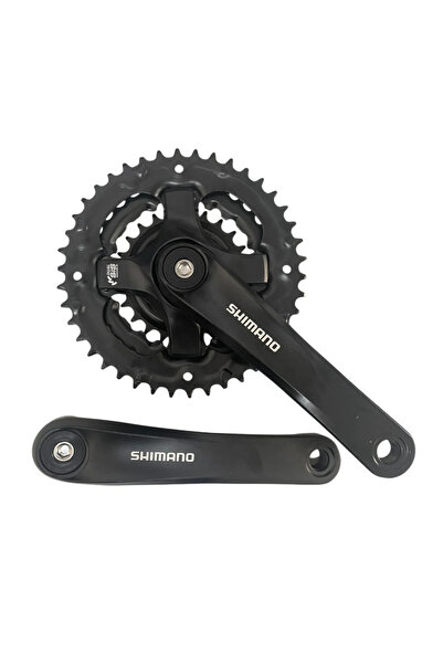 Shimano Tourney FC-TY501 42X34X24T angrenaj de 170mm, negru (AFCTY501C244XLB)
