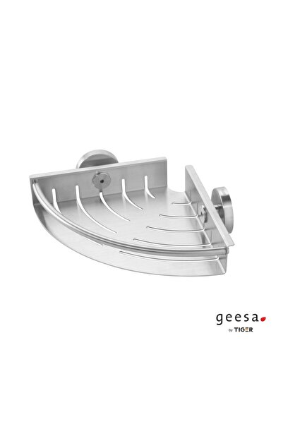 Tiger 3048 Chrome Σπογγοθήκη - Μπουκαλοθήκη 19,5 x 19,5 x 5 cm