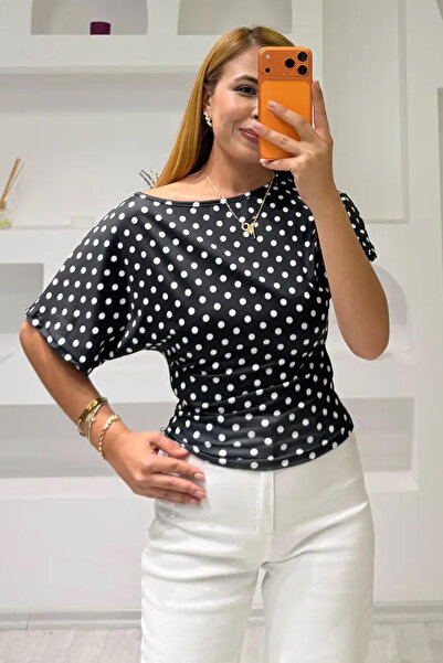fiolin Boat Neck Blouse
