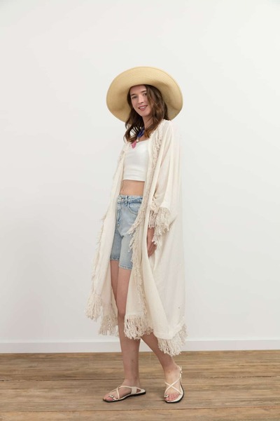 roibyardaözmen Bohem,Naturel Keten,Savana Kimono