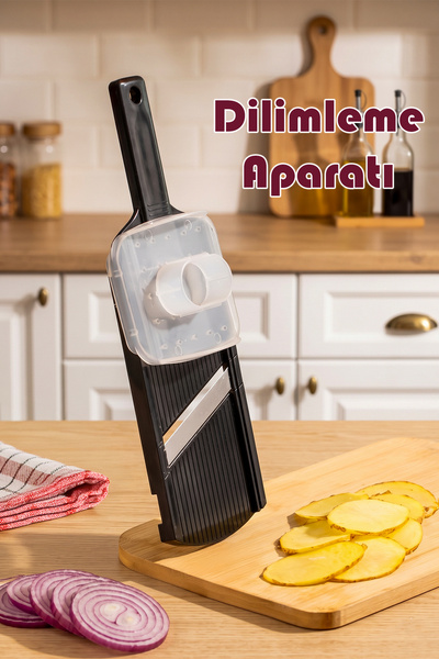 Porsima Fg-171 Mandolin Çok Amaçlı Rende ve Kesme Aparatı - Dilimleme Aparatı
