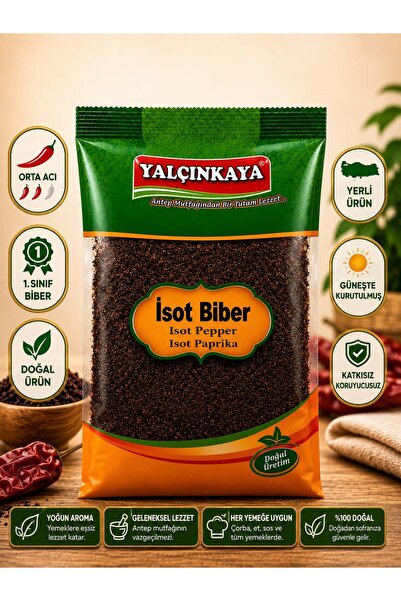 Yalçınkaya İsot Biber 500g Orta Acı