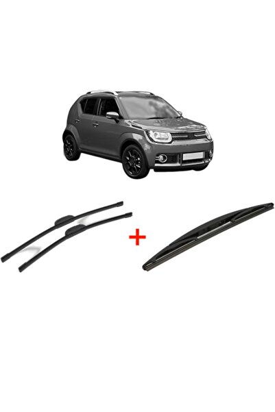 Bosch Σετ 3 υαλοκαθαριστήρων SUZUKI IGNIS III (MF, FF) από το 2016, για το μπ...