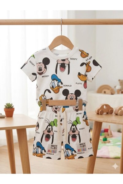 mgd kalitenin adresi New Season Boys' Cartoon Character Shorts Set
