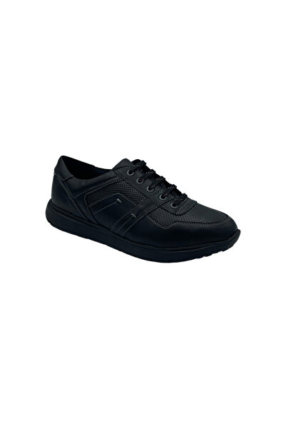 Mario Lavalle , pantofi casual bărbați model 2811, piele naturală, 4negru