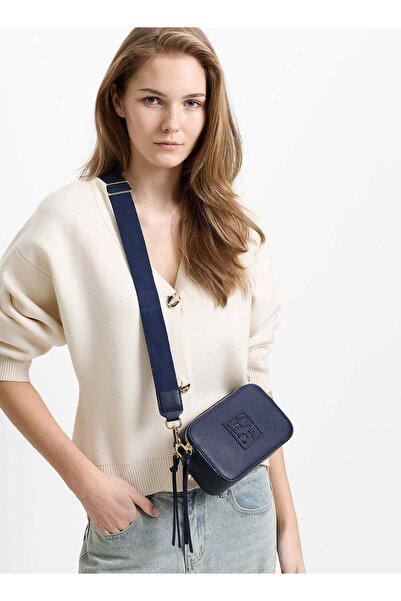 French Connection Women Blue Kaia Crossbody Bag