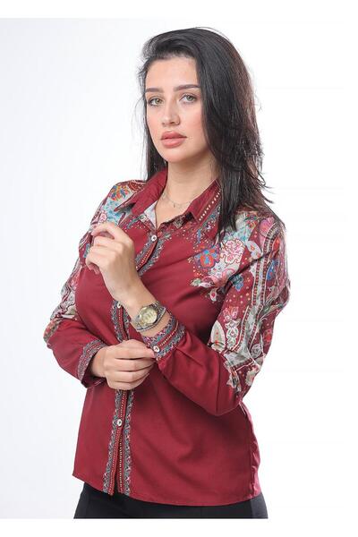 BRATO Blouse with Closed Buttons