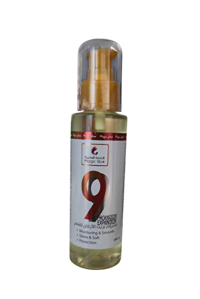 Magic Glow Argan Hair Serum with Keratin, Treatment Oils & Silicone | Moistur...