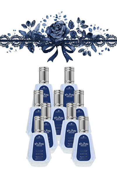 ALREHAB 9 Pieces Royal Blue Perfume 50ML