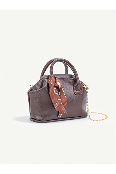 Mojeva Scarf Burslu Daily Use Women's Hand and Shoulder Bag