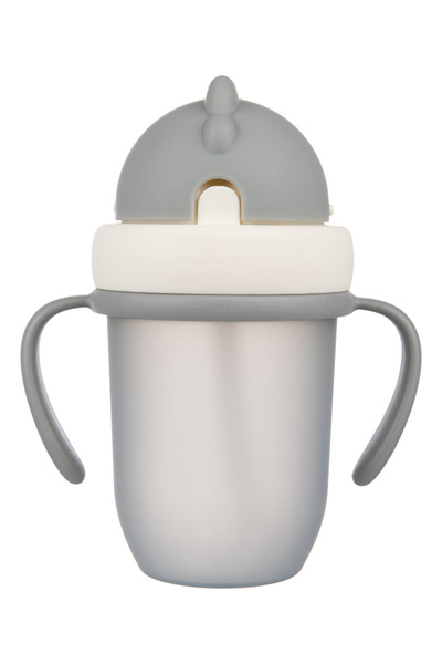 Canpol babies Cana Cu Pai Din Silicon Flip-Top 210ml Mat