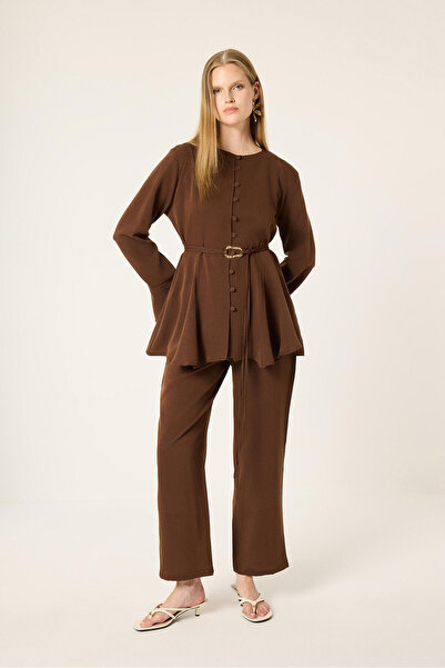 Touché Privé FLOWERED SHIRT PANT SET