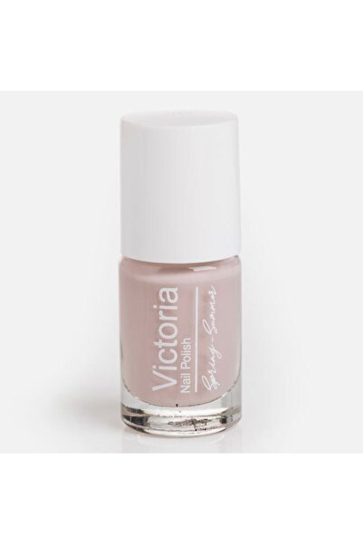 Victoria Ojă clasică – de Lunga Durata Alb Ecru, 6ml | culoare intensă și luc...