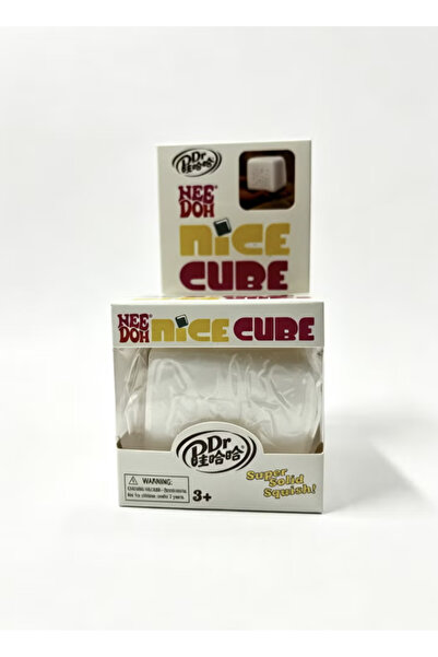 Needoh Nice Cube -Sensory Squeeze Toy with Super Solid Squish - 2.25" Cube