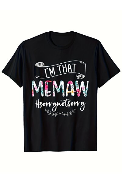NOURAM تي شيرت I M That Not Sorry T للنساء والرجال بتصميم جدلّي مضحك وعصري، ق...