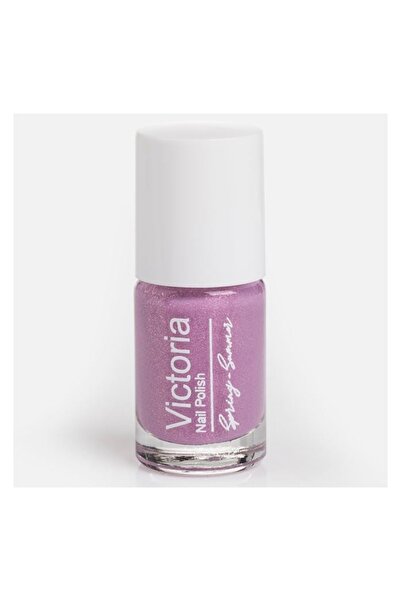 Victoria Ojă clasică pentru unghii, nuanță violet, efect glitter, 6 ml – culo...
