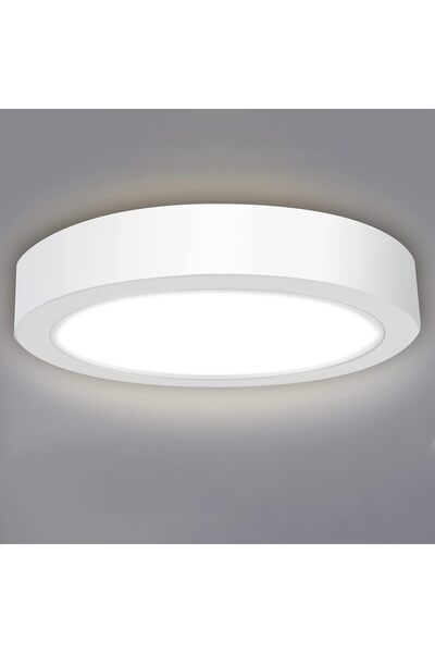 EXTRASTAR Plafonieră LED 18W, 1980 lm, Lumină Alb 4200K, Rotundă, 17 cm