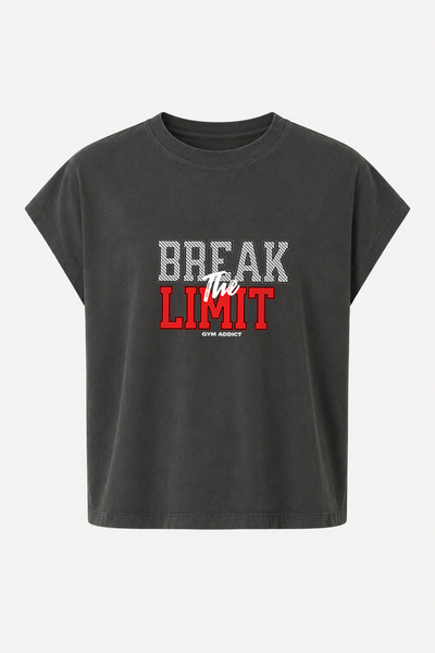 Velostra Men's Oversize Break the Limit Printed Sportsman Casual Street Wear ...