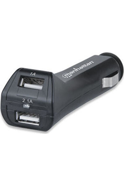 MANHATTAN Încărcător auto PopCharge Auto Duo 10W 3.1A cu un port: 1xUSB Culoa...