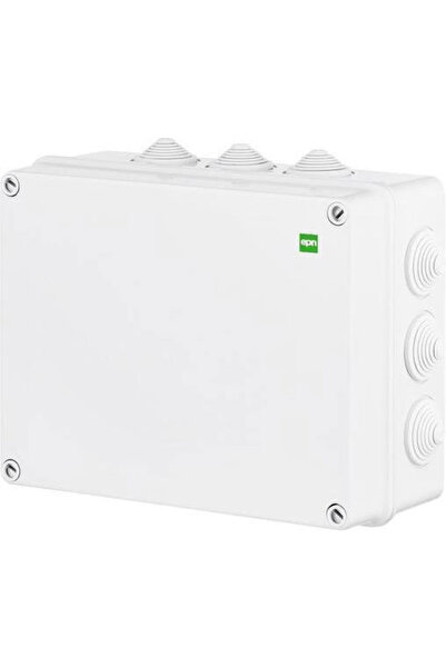 EUROLAMP Cutie electrică de suprafață cu ramificație IP55, de culoare gri