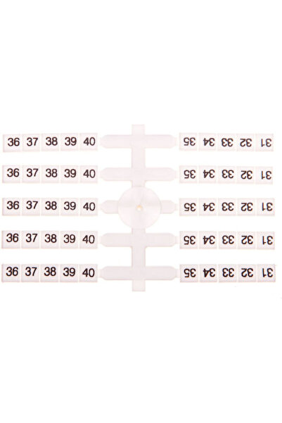 Eti Accesoriu pentru etichetarea panourilor electrice 10 bucăți 003901758