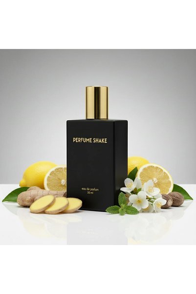 PERFUME SHAKE Men's Citrus Woody Eau de Parfum 50ml, Grapefruit Lemon Mint Cologne, Long Lasting Fresh Fragrance for Daily Wear