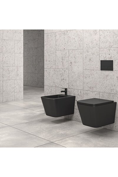 Karag LT 057F Μπιντέ αναρτώμενο Black Matt