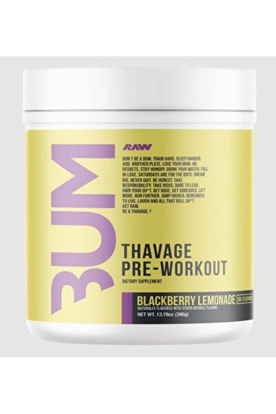 RAW NUTRITION بوم ثافاج بري-وورك آوت - نكهة كريستوفر سيكريت ستاف - 520 جرام