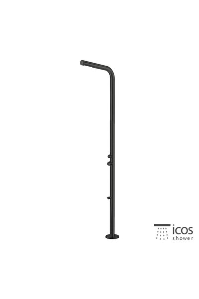 Icos Shower Dona Mix Θερμομικτική στήλη ντους εξωτερικής χρήσης Με 2 εξόδους ...