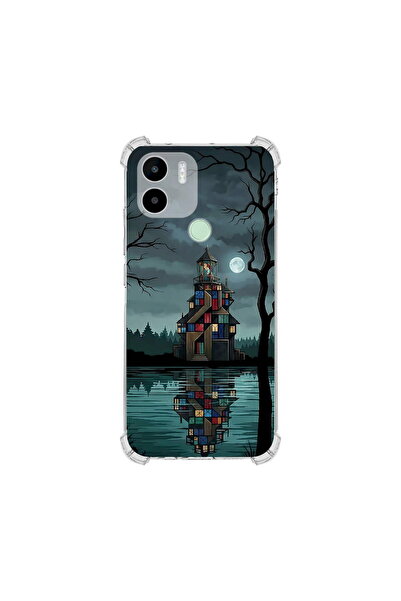 PrintiFy Xiaomi Redmi A2plus ile Uyumlu Simya Serisi Gölge Ve Cam Tasarımlı U...