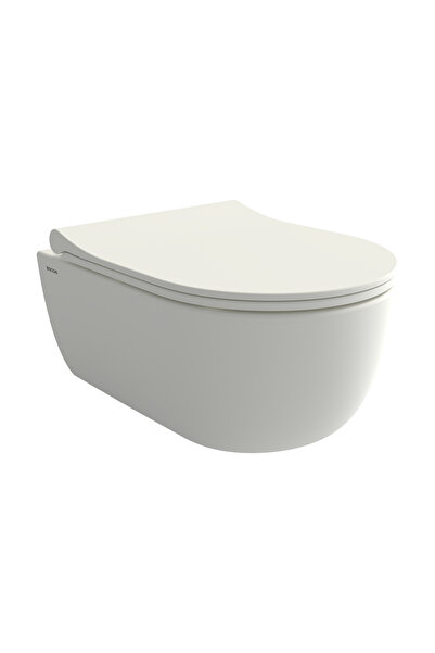 Bocchi V-tondo Rimless Asma Klozet - Mat Beyaz - 1417-002-0128