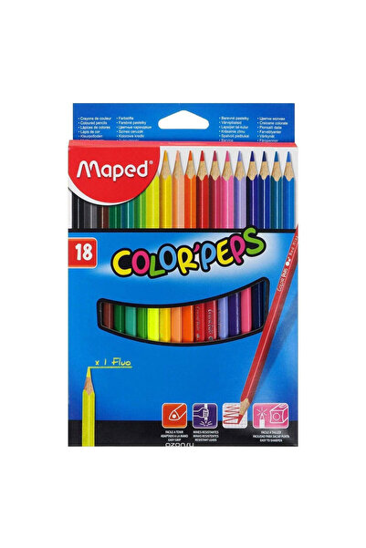 Maped Colored pencils 18 pcs
