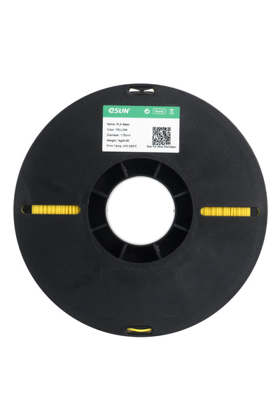 eSun Sarı PLA Basic Filament 1.75 mm 3D Yazıcı Hammaddesi 1 kg