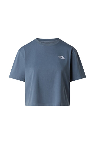 THE NORTH FACE Evolution Simple Dome Crop Relax Women's Gray T-Shirt