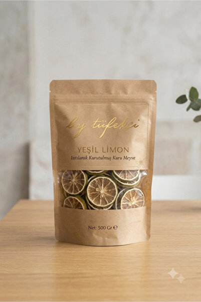 By Tüfekçi Kurutulmuş Limon 500 Gr | Doğal Limon Dilimleri | Kokteyl, Çay, Ta...