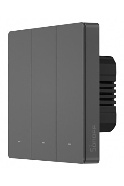 Sonoff smart διακόπτης M5-3C-86, τριπλός, WiFi, γκρι