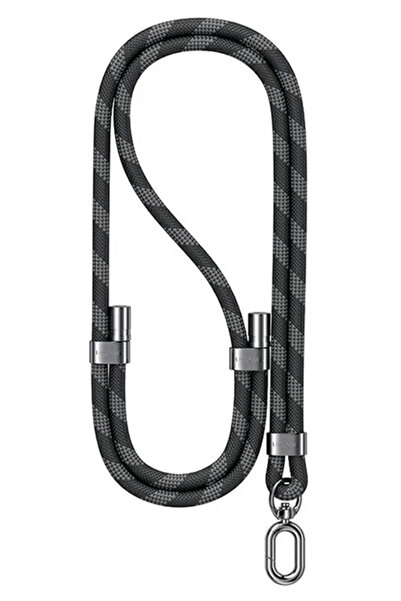 Usams κορδόνι λαιμού για κινητά ZB316, 160cm, universal, μαύρο